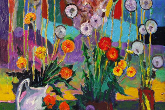 Покровитель одуванчиков. 2013. Холст, масло. 120х100